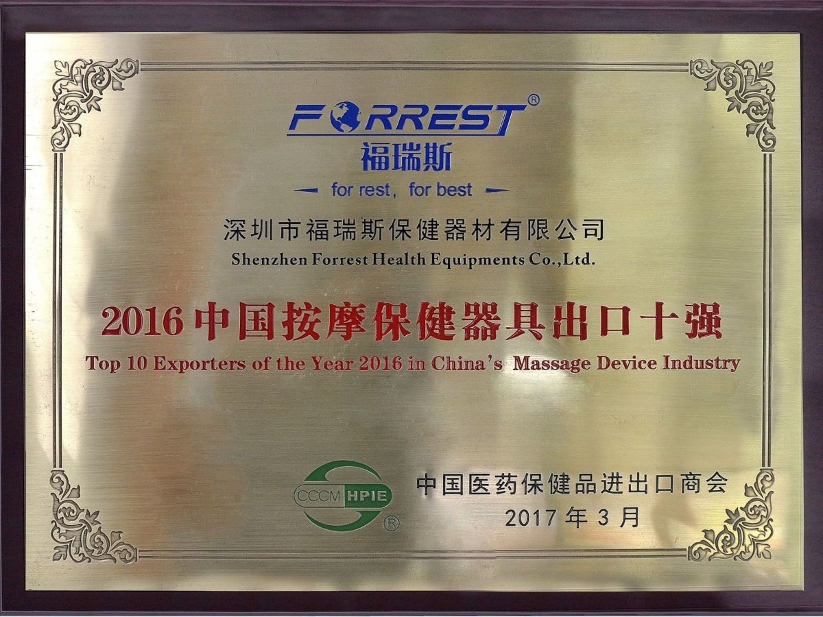 2016 Top 10 Exporter