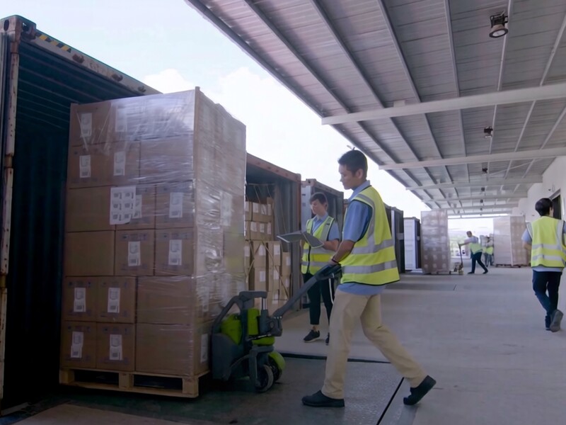 Loading Dock Pallet Handling