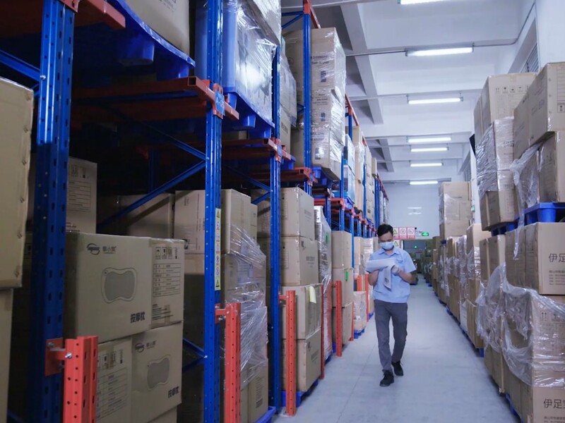 Warehouse Racking and Cartons